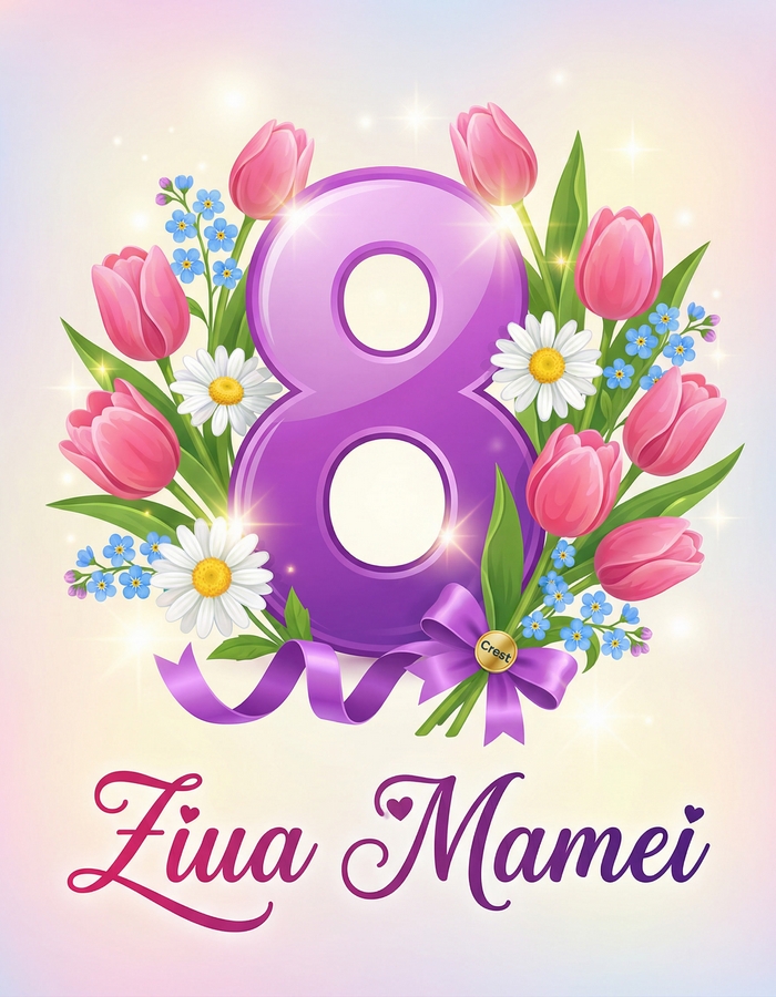 Felicitare de 8 martie
