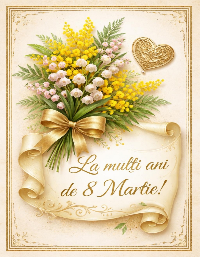 La multi ani de 8 Martie!