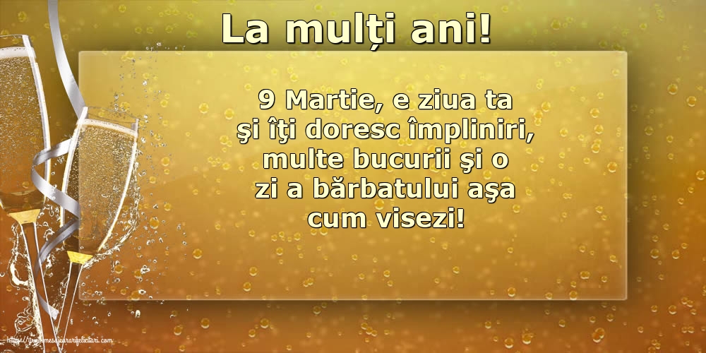 La mulți ani!