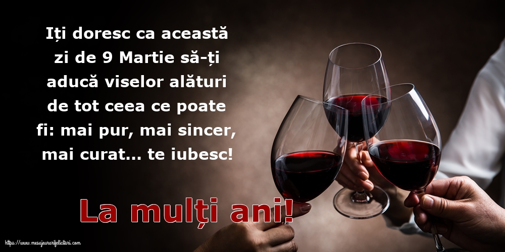 La mulți ani!