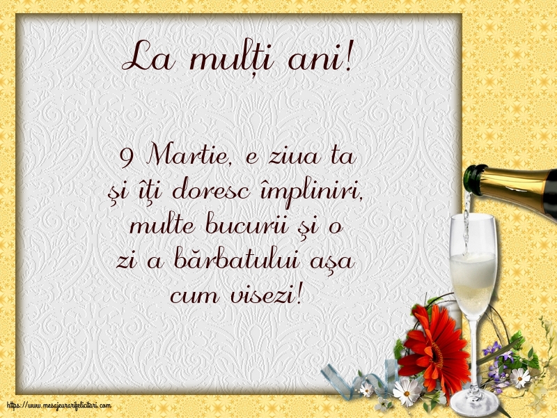 La mulți ani!