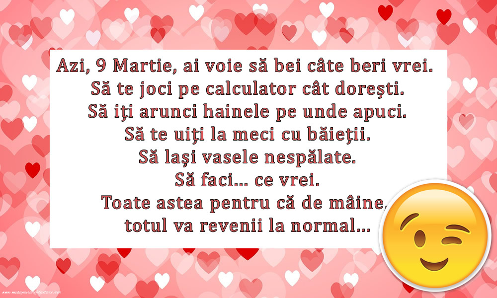 Pentru tine de 9 Martie