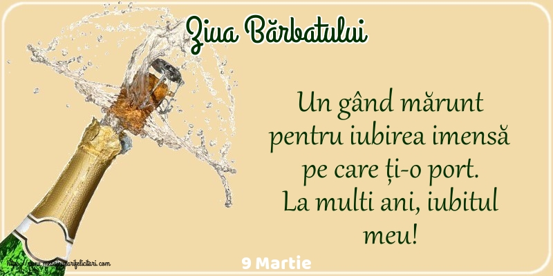 9 Martie - Ziua Bărbatului