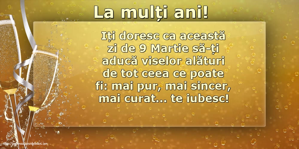 La mulți ani!