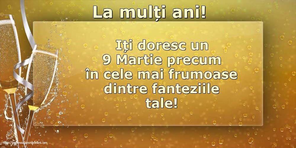 La mulți ani!