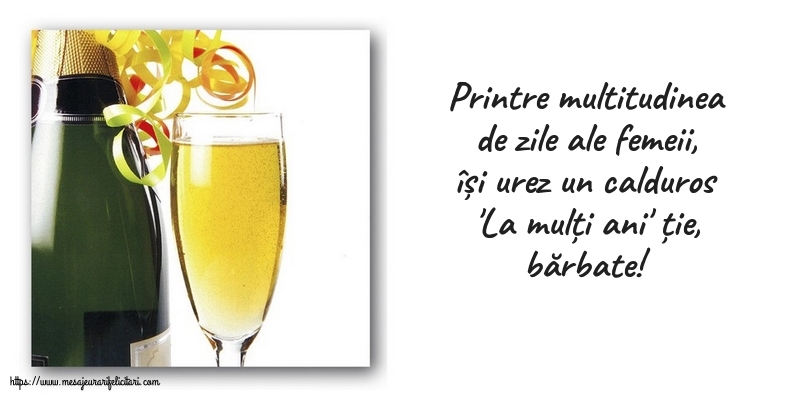 La mulți ani, bărbate!