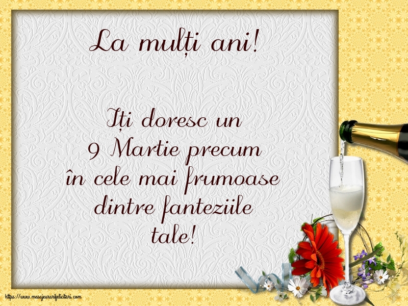 La mulți ani!