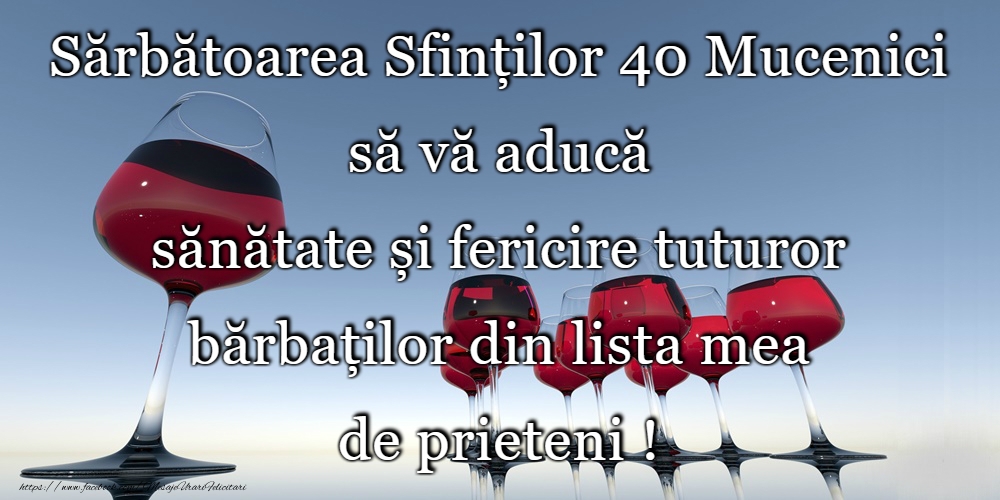 9 Martie - Sfinții 40 de Mucenici