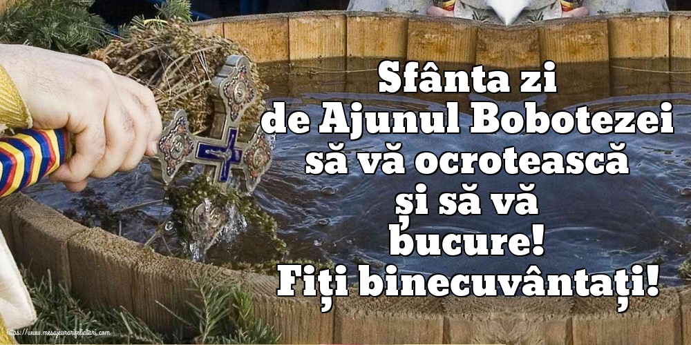 Fiți binecuvântați!