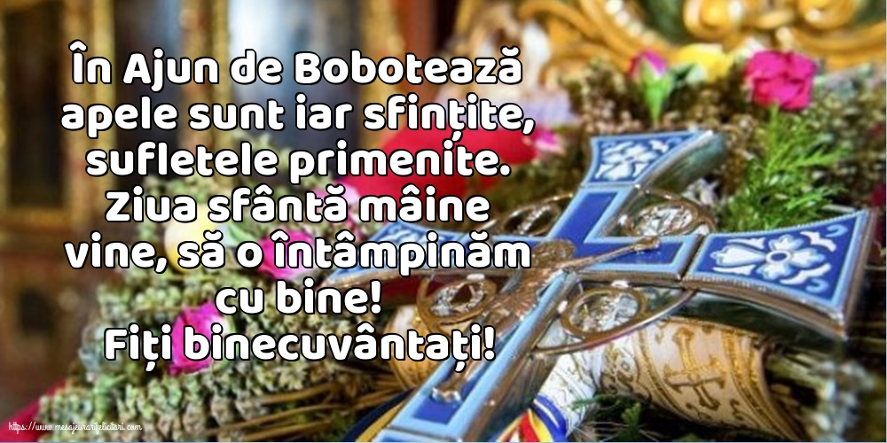 Fiți binecuvântați!
