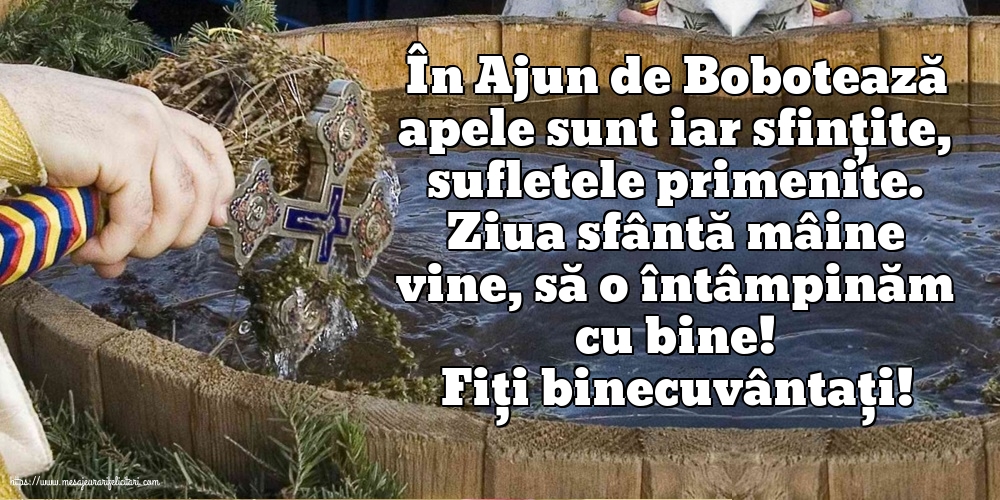 Fiți binecuvântați!