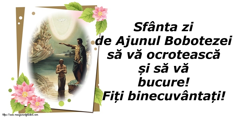 Fiți binecuvântați!