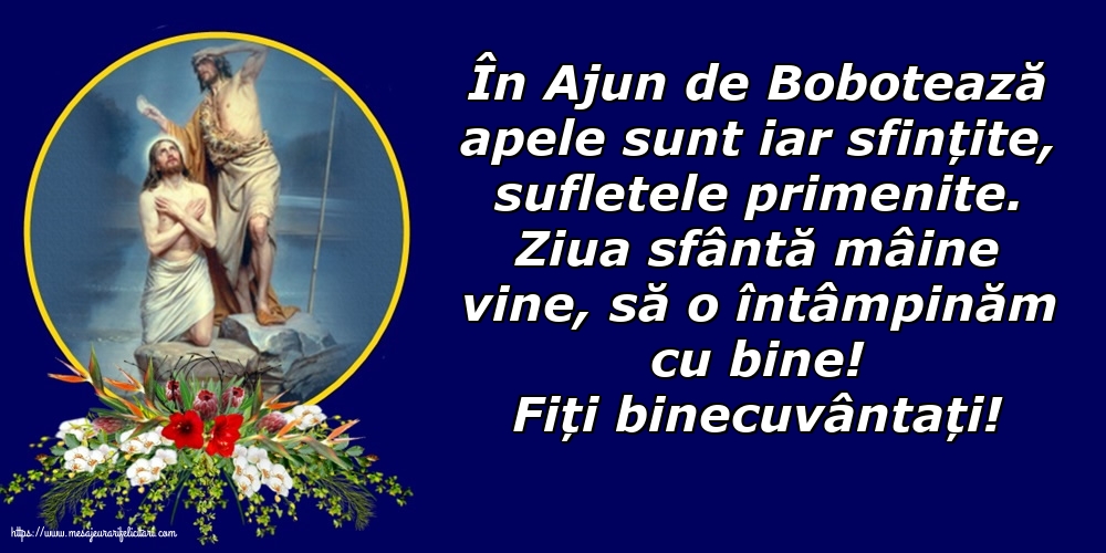 Fiți binecuvântați!
