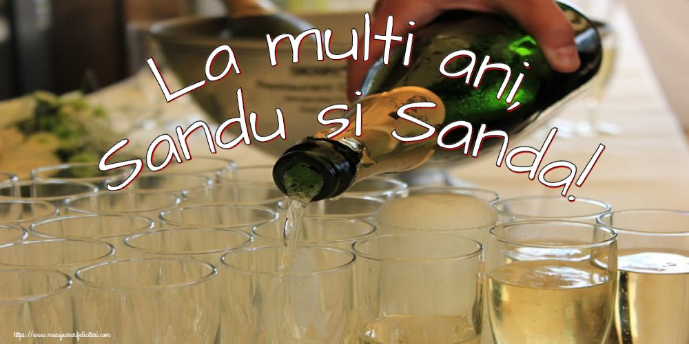 Sfantul Alexandru La multi ani, Sandu si Sanda!