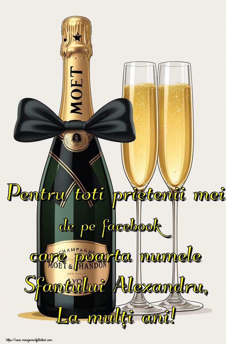 Pentru toti prietenii mei de pe facebook care poarta numele Sfantului Alexandru, La mulți ani!