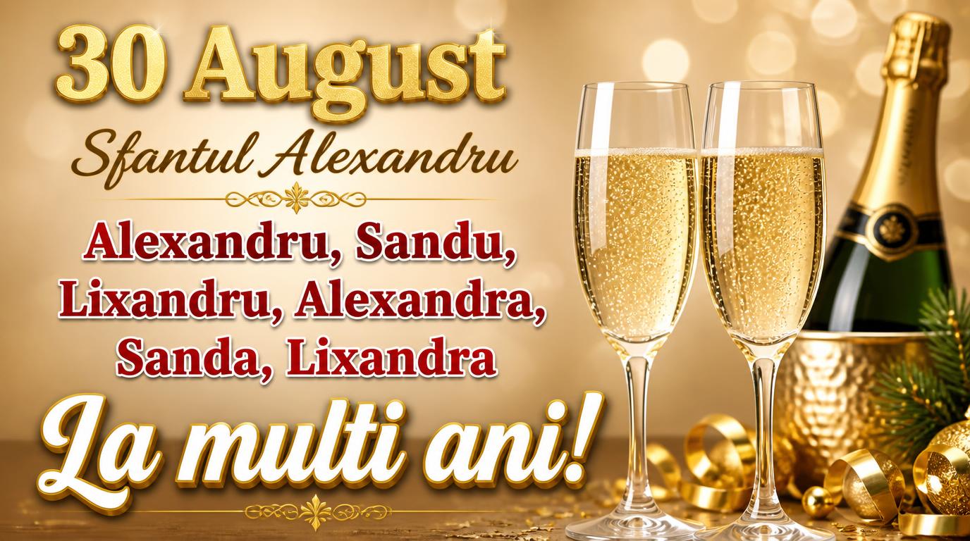 30 August - Sfantul Alexandru
