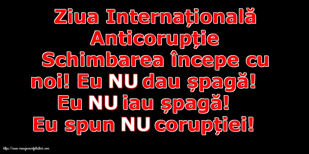 Imagini de Ziua Internațională Anticorupție - Ziua Internațională Anticorupție - mesajeurarifelicitari.com