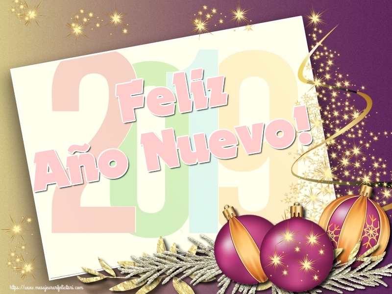 Felicitari de Anul Nou in Spaniola - Feliz Año Nuevo!