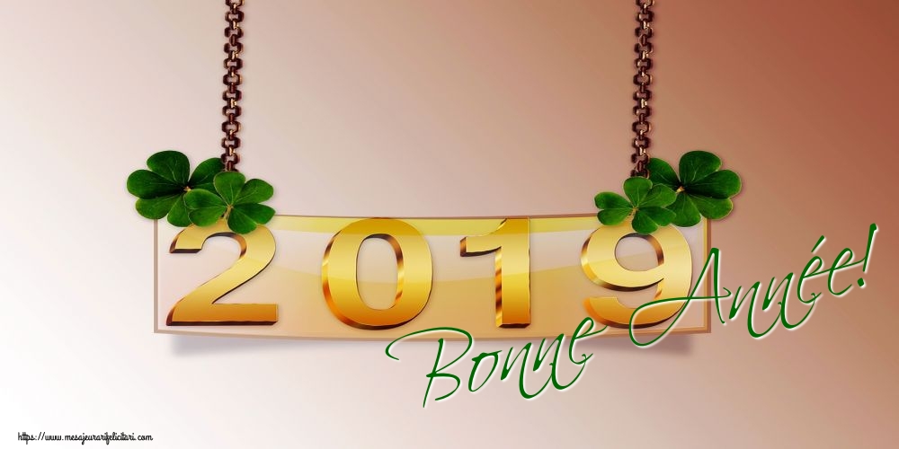 Felicitari de Anul Nou in Franceza - Bonne Année! - mesajeurarifelicitari.com