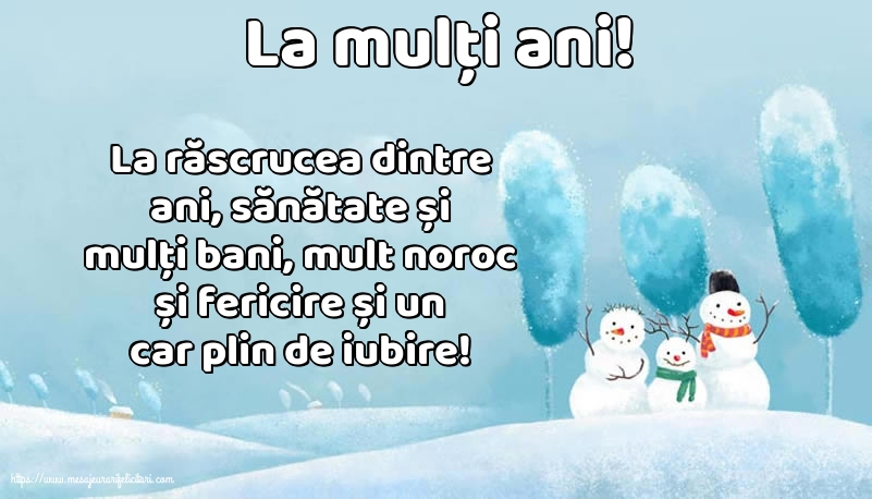 La mulți ani!