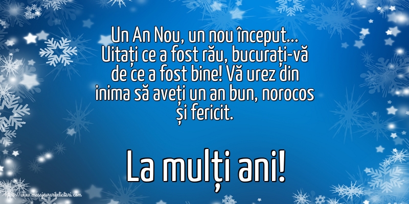 La mulți ani!