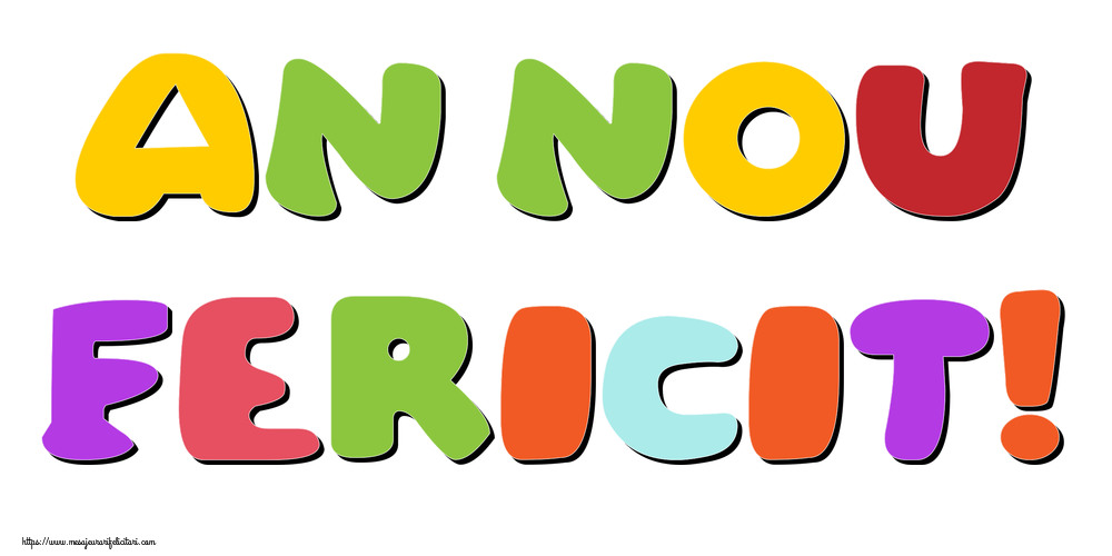 An Nou Fericit!