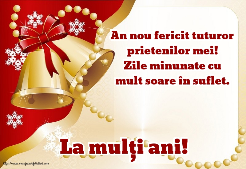 La mulți ani!