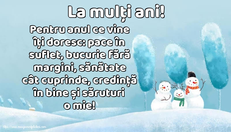 La mulți ani!