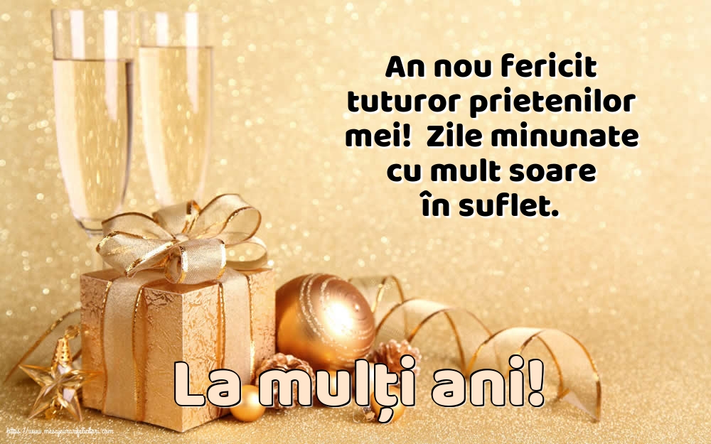 La mulți ani!