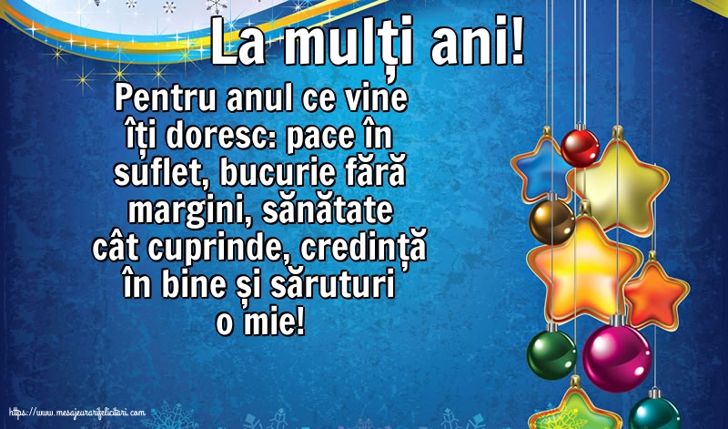 La mulți ani!