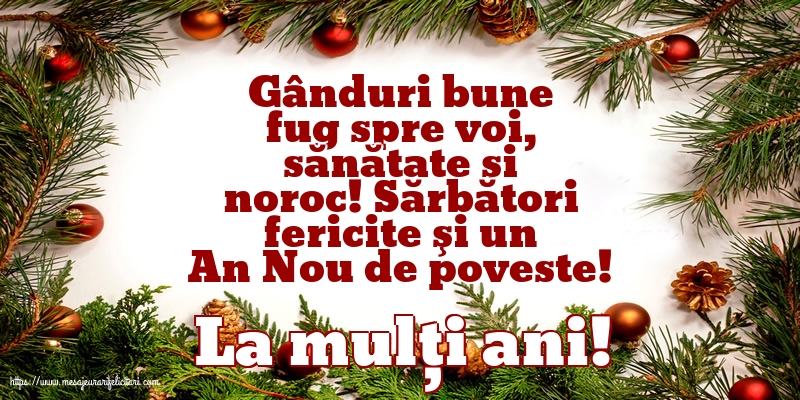 La mulți ani!