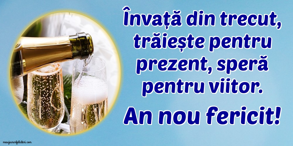 An nou fericit!