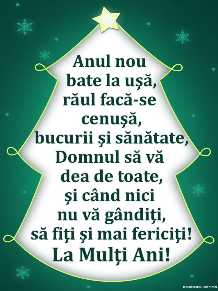 La Mulţi Ani!