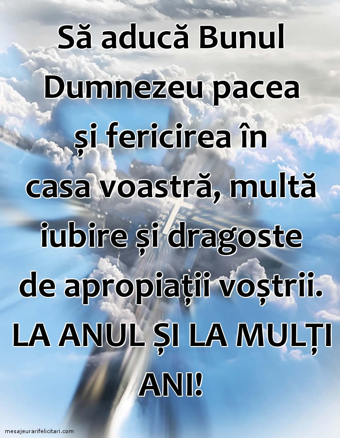 Felicitari de Anul Nou - LA ANUL ȘI LA MULȚI ANI! - mesajeurarifelicitari.com