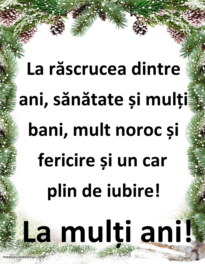 La mulți ani!