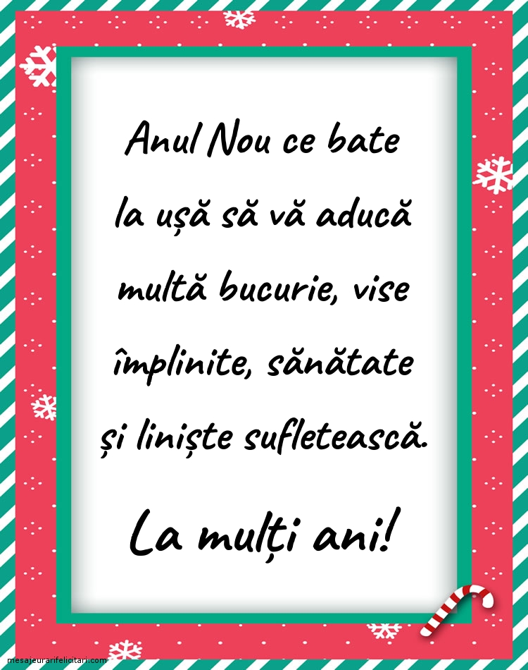 La mulți ani!