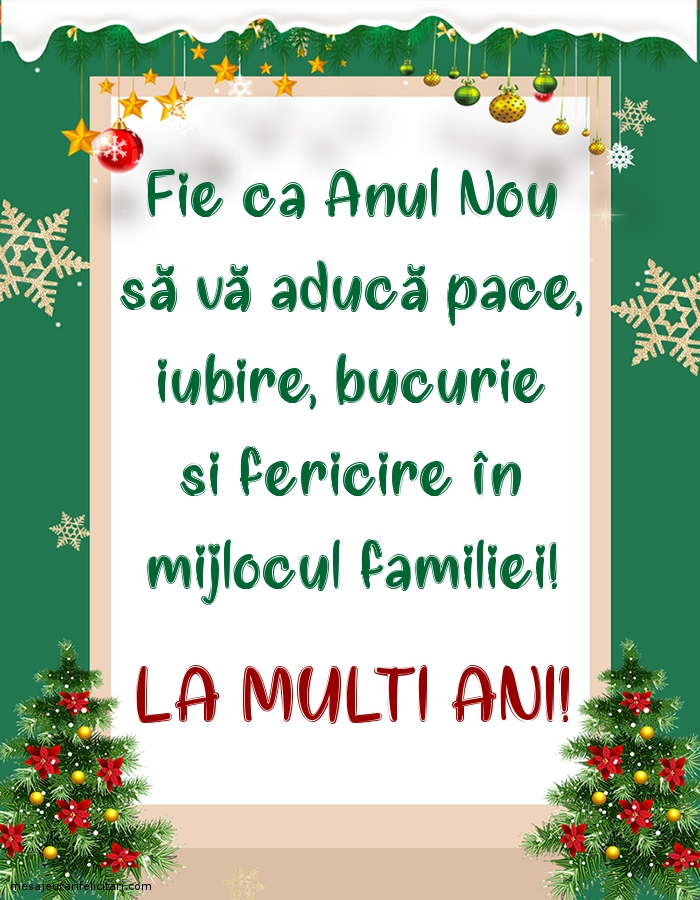 La mulți ani!