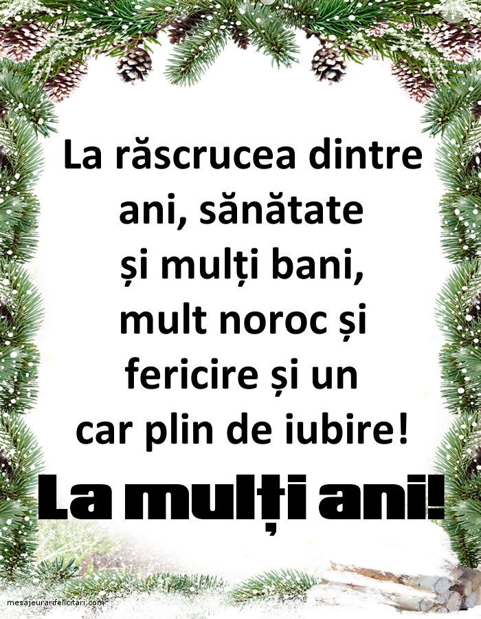La mulți ani!