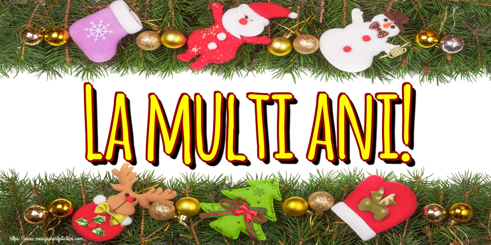La multi ani!
