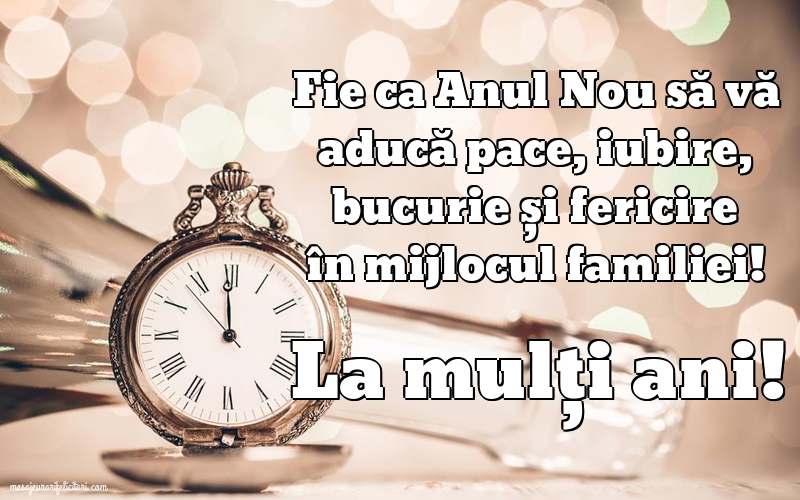 La mulți ani!
