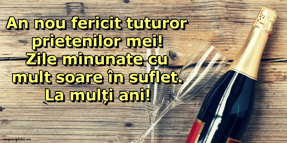 La mulți ani!