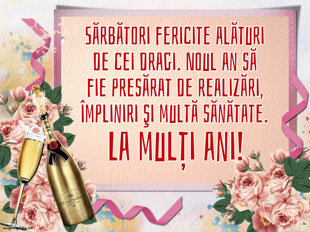 La mulți ani!