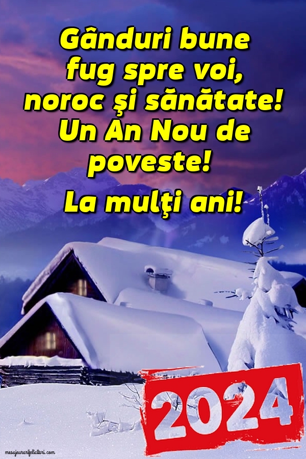 Felicitari de Anul Nou - La mulţi ani! - mesajeurarifelicitari.com