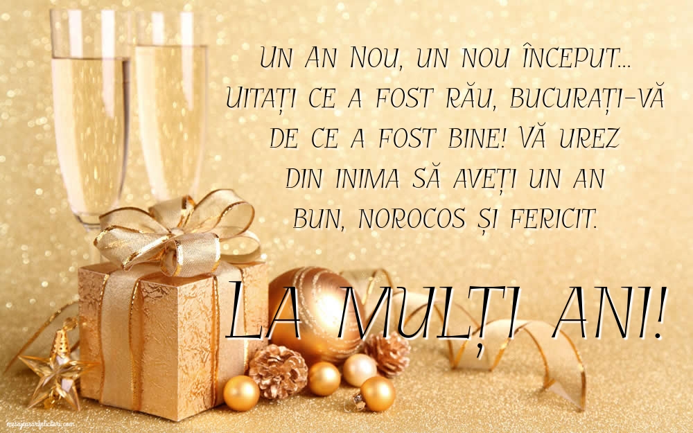 La mulți ani!