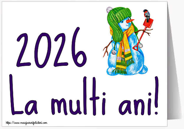 2026 La multi ani!