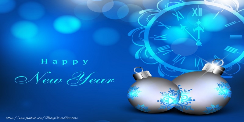 Felicitari de Anul Nou in Engleza - Happy New Year!