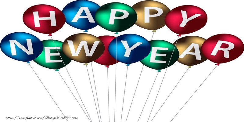 Felicitari de Anul Nou in Engleza - Happy New Year!
