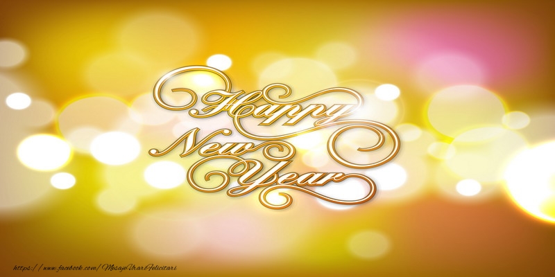 Felicitari de Anul Nou in Engleza - Happy New Year!