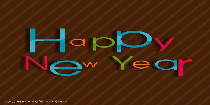 Felicitari de Anul Nou in Engleza - Happy New Year!