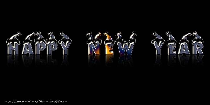 Felicitari de Anul Nou in Engleza - Happy New Year!